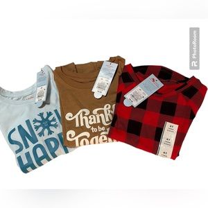 NWT 3 Cat & Jack Long Sleeve T-Shirts